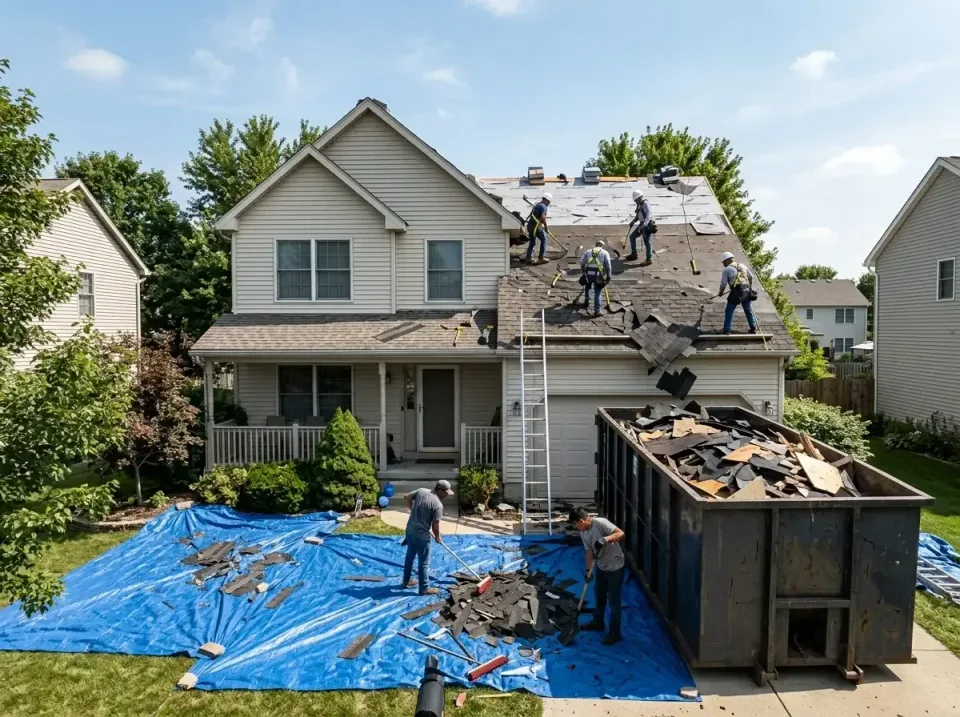 roof-replacement-debris-remova-004 — frequently asked questions, Cheapest Dumpster Rentals in Kendall West, FL